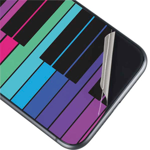 Color Piano Keys iPhone 11 Skin